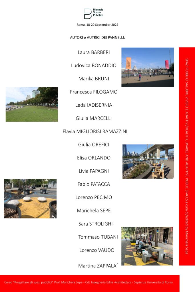 SPAZI PUBBLICI SALUBRI, VIVIBILI E ADATTIVI mostre bisp 2025